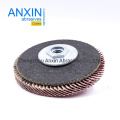 Vsm Ceramic 4.5" Stainless Steel Polishing Factory Sale Abrasive Flap Disc with Metal Screw
